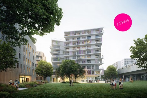 GELADENER BAUTRÄGERWETTBEWERB // WIEN ASPERN - AM SEEBOGEN
